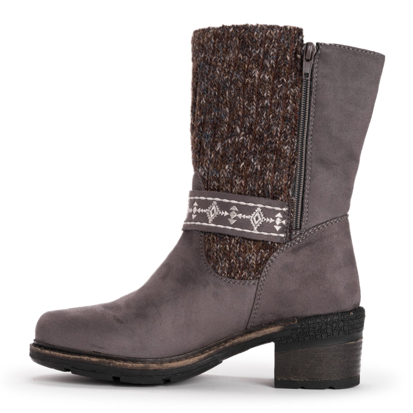 Muk Luks Arya Alice Boots Grey
