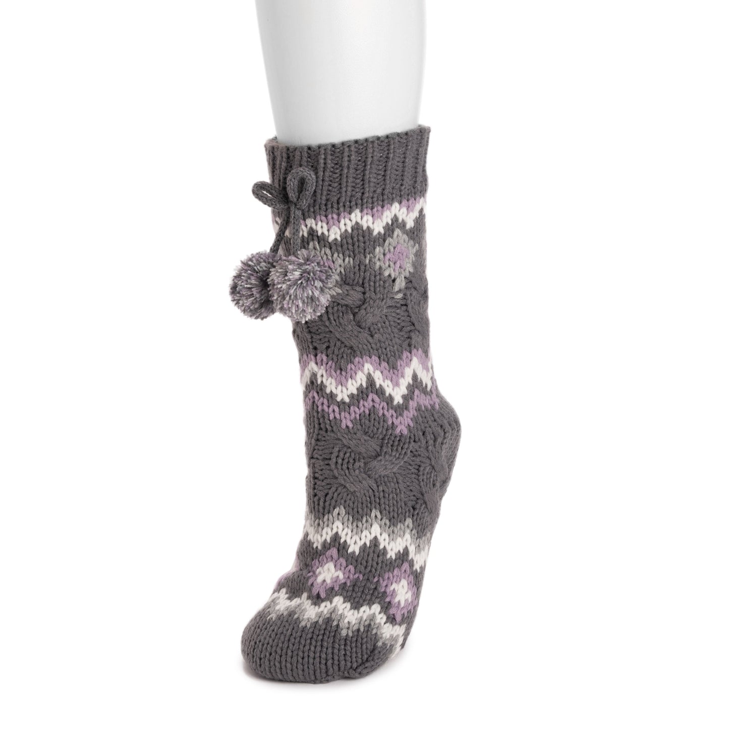 Dark Grey Purple Sweater,S/M (5-7)