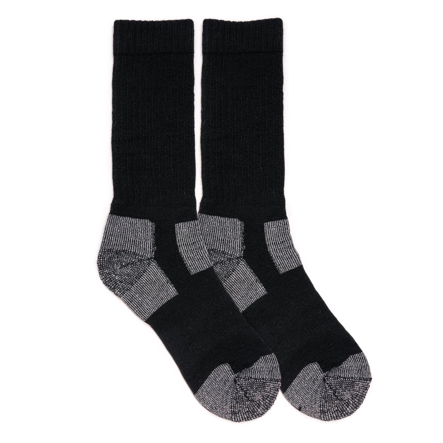 Muk Luks 8 Inch Heat Retainer Hiking Socks Navy