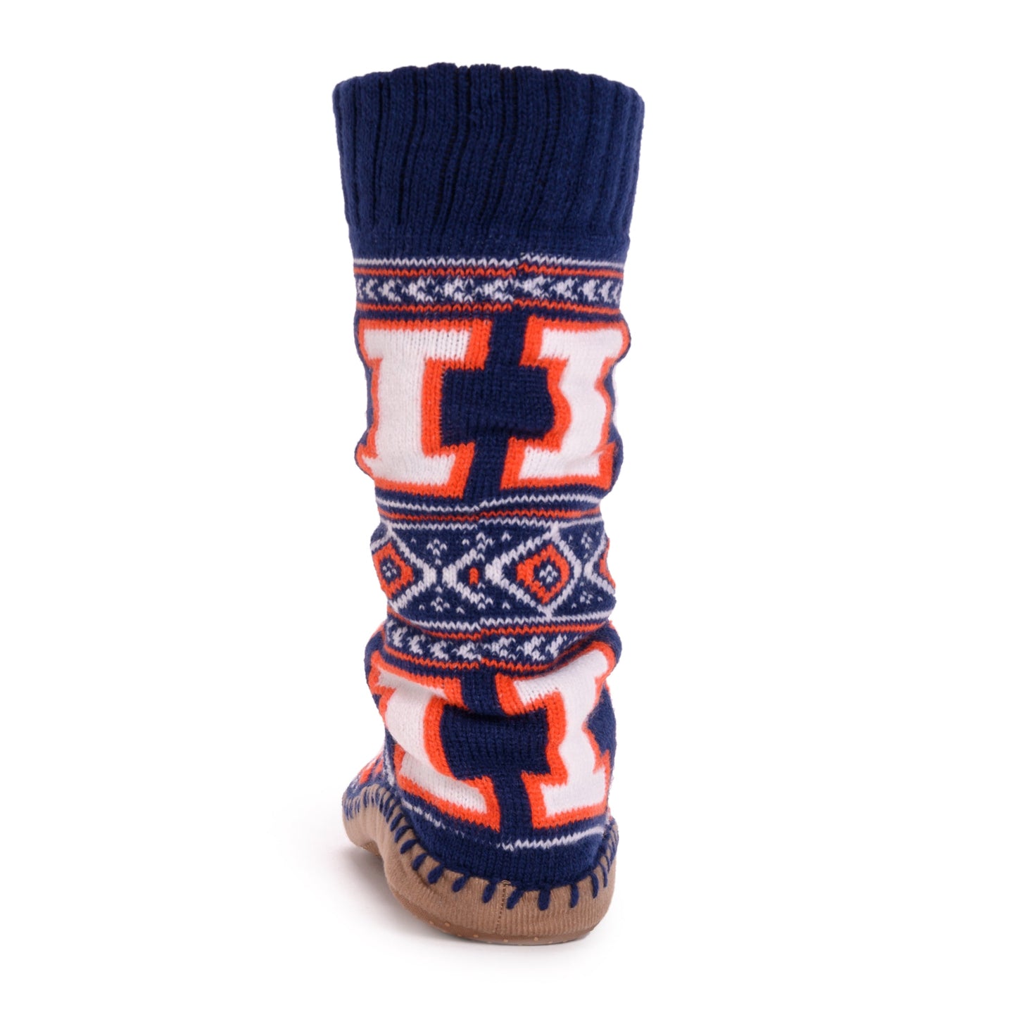 Muk Luks Illinois Fighting Illini GameDay Unisex Slipper Socks