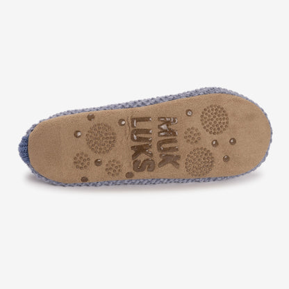 Muk Luks Luxe Ballerina Loafer Soft Sole Slipper