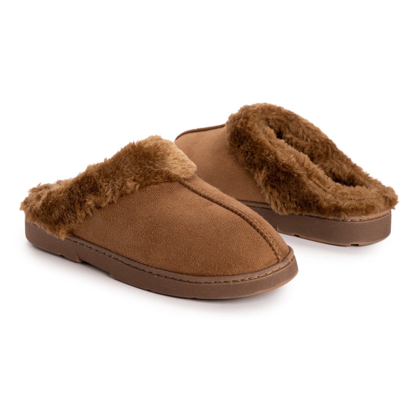 Muk Luks Polysuede Clog Slippers