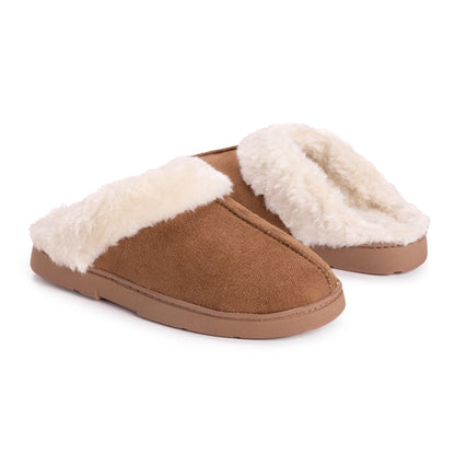 Muk Luks Polysuede Clog Slippers
