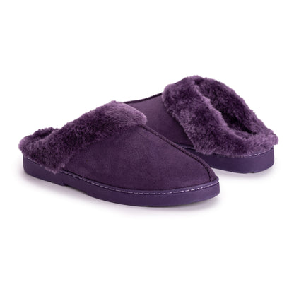 Muk Luks Polysuede Clog Slippers