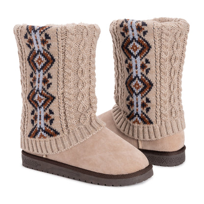 Muk Luks Cheryl Pattern Boot