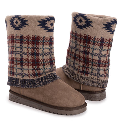Muk Luks Cheryl Pattern Boot