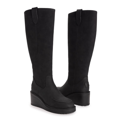 Muk Luks Sky Sloane Tall Wedge Boots