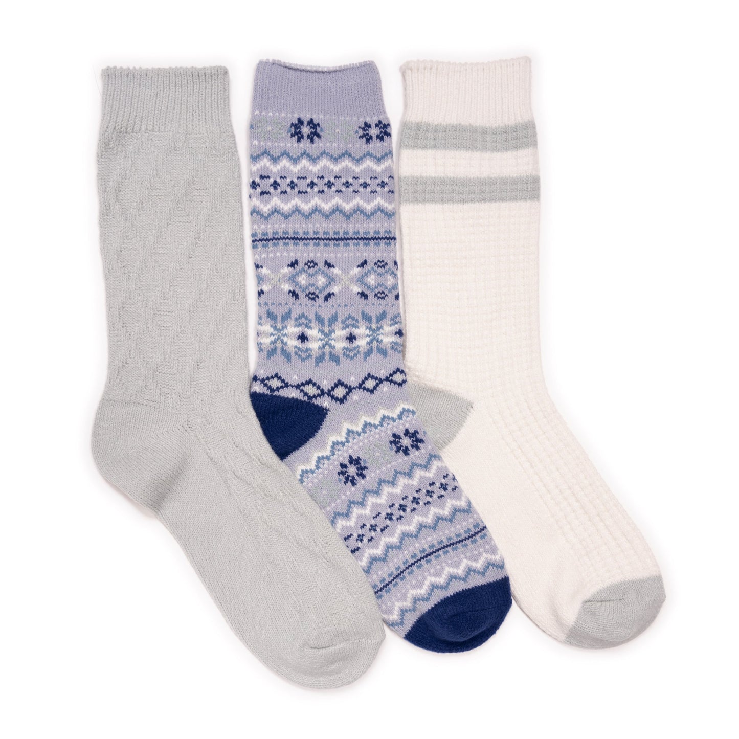 Muk Luks 3 Pair Pack Boot Socks