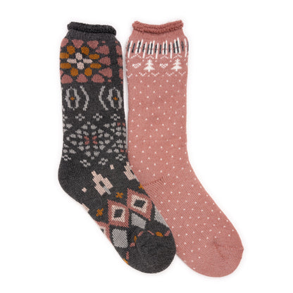 Muk Luks 2 Pair Pack Heat Retainer