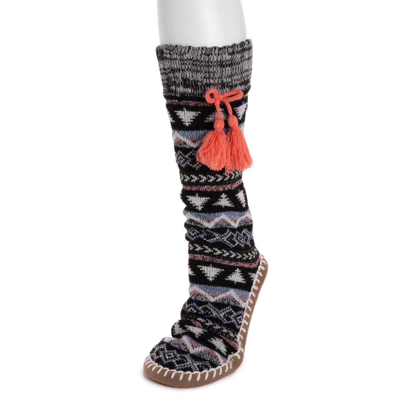 Muk Luks Acrylic Slipper Sox (1 Pair Pack) Ebny Stationwgn