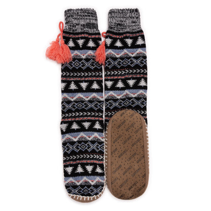 Muk Luks Acrylic Slipper Sox (1 Pair Pack) Ebny Stationwgn