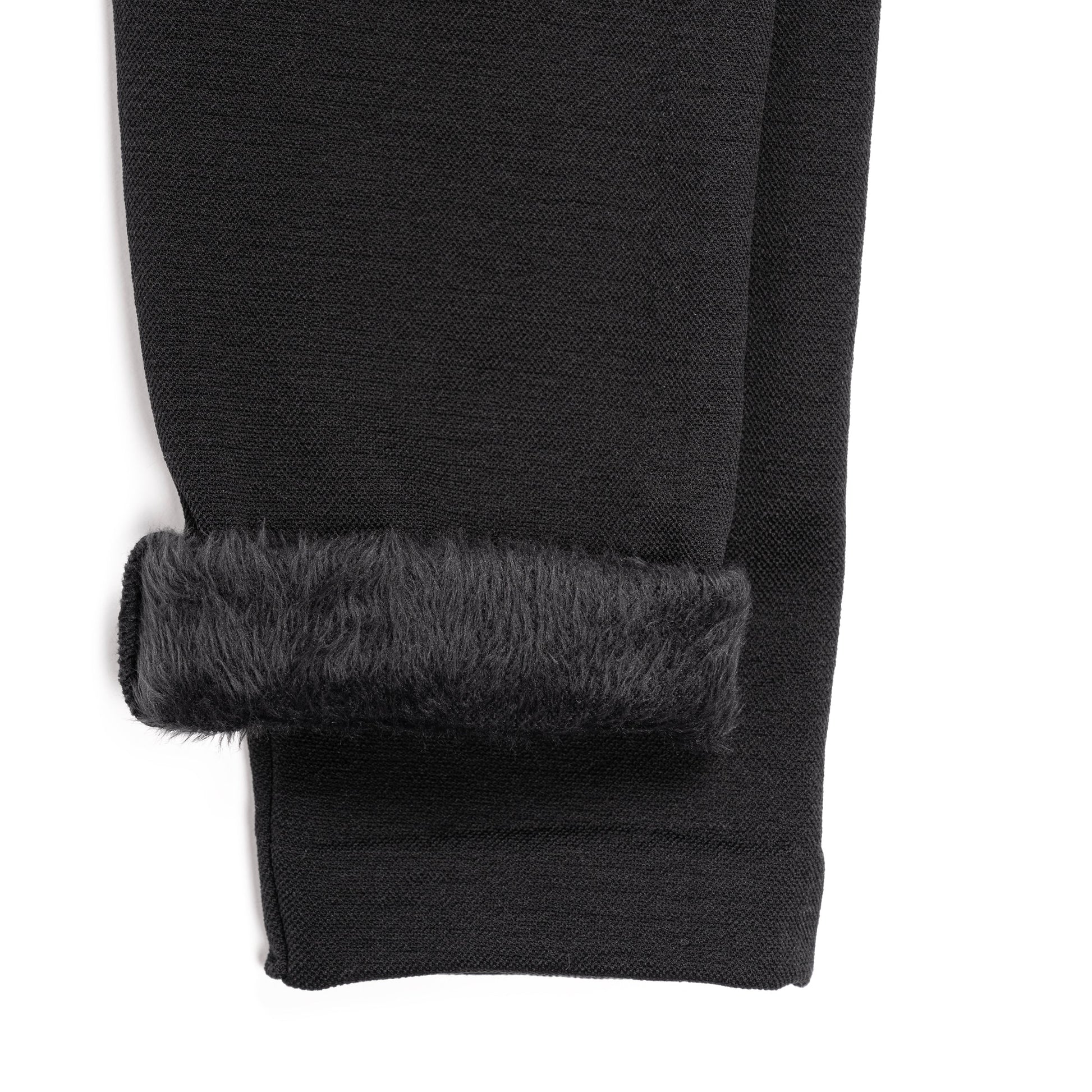 Muk Luks Faux Fur Lined Legging Black
