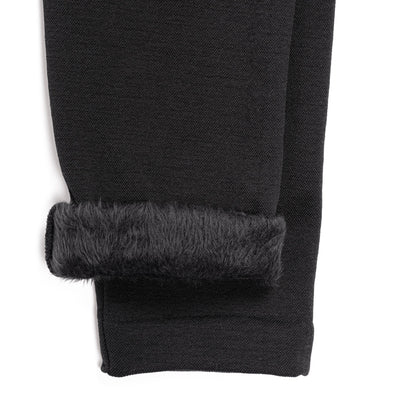 Muk Luks Faux Fur Lined Legging Black
