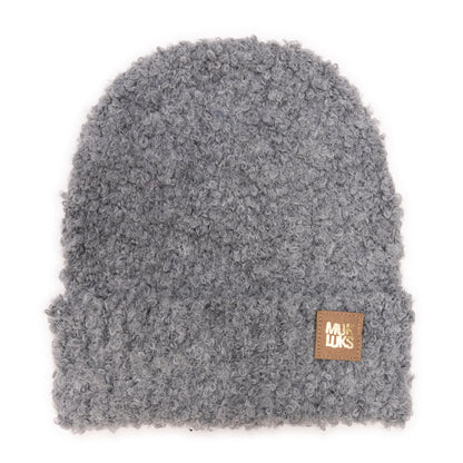 Pebble Grey Boucle,One Size