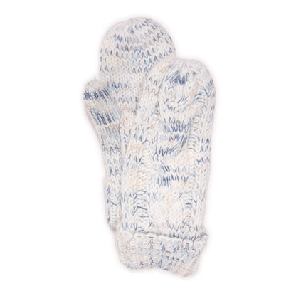 Muk Luks Patch Marled Mittens