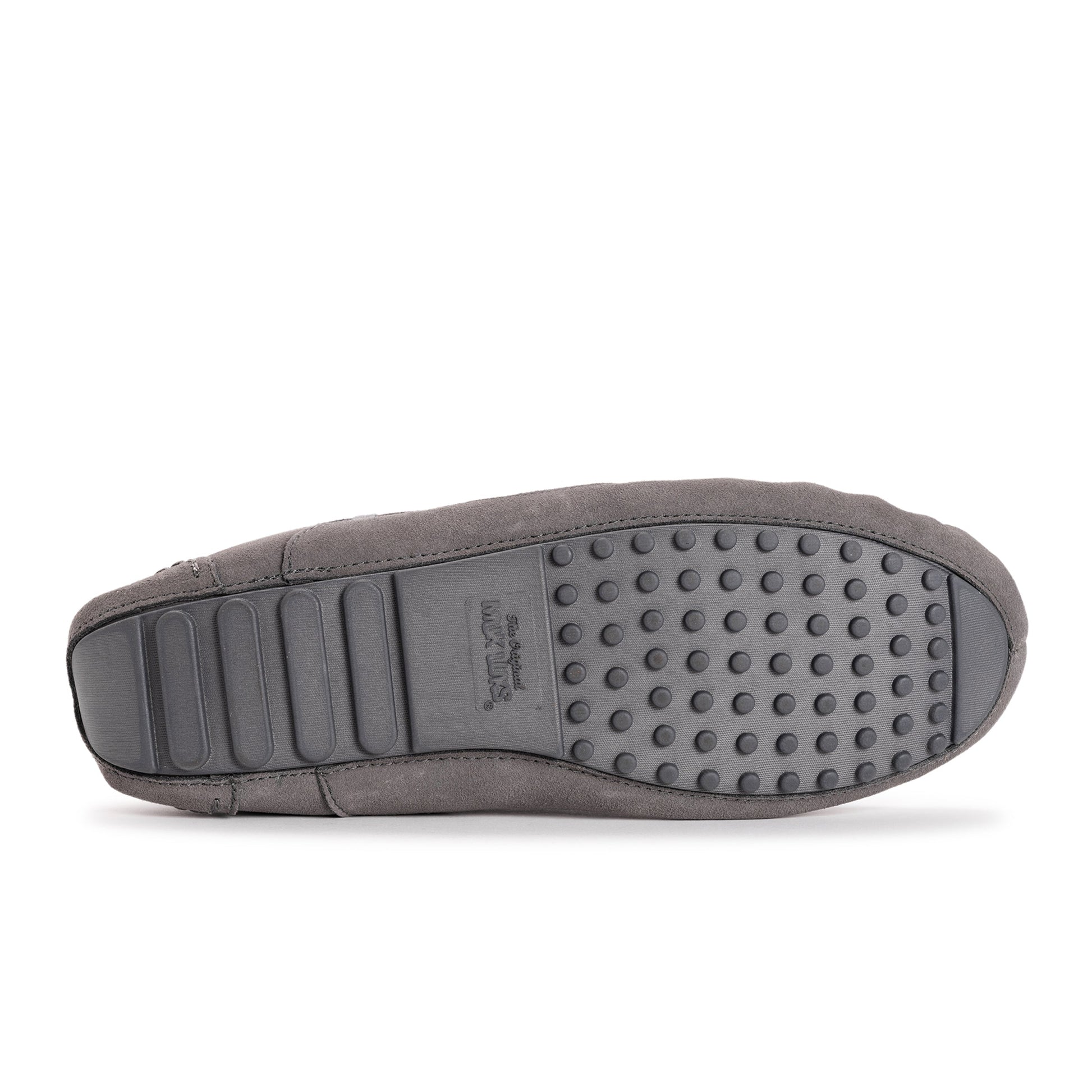 Muk Luks Everett Moccasin Slippers Dark Grey
