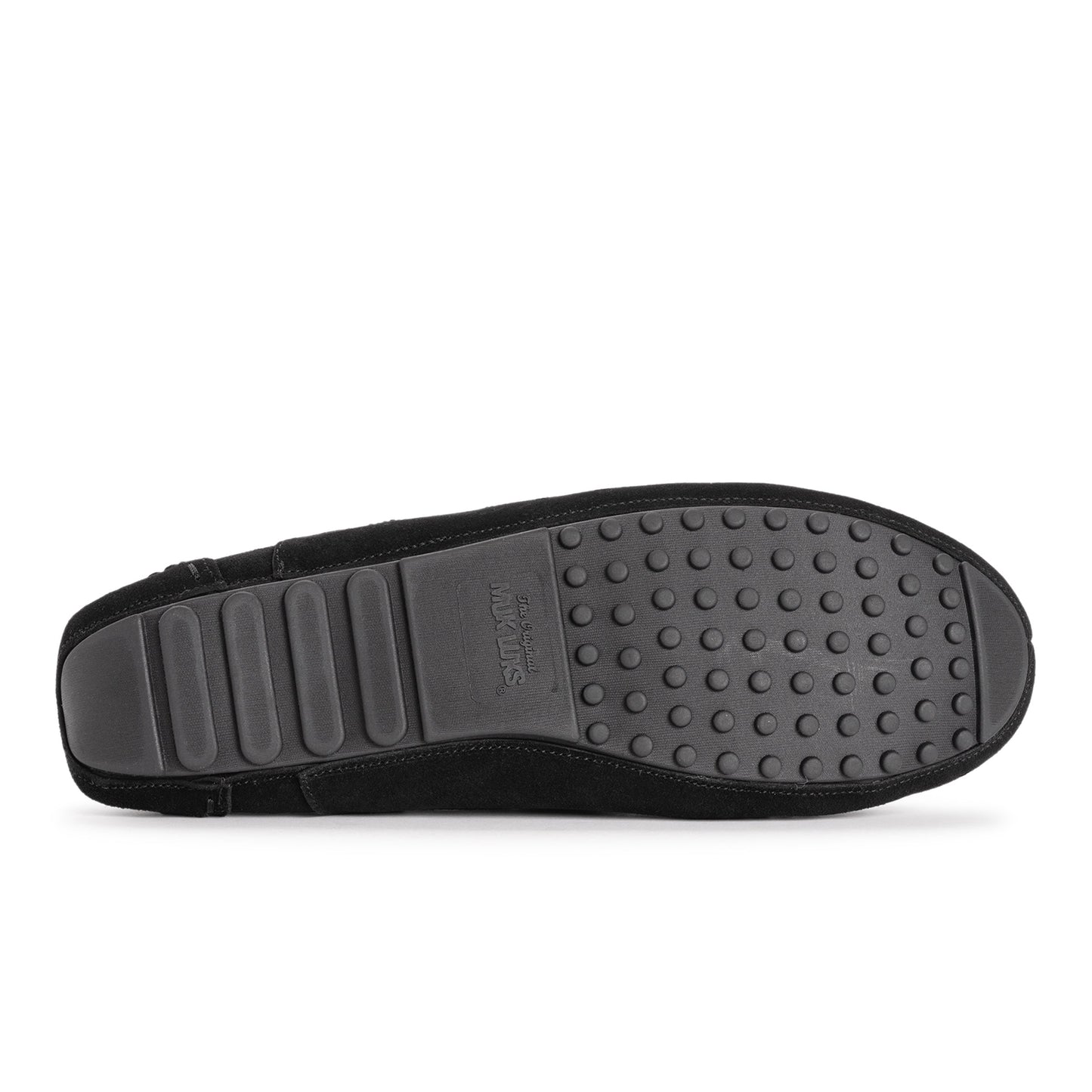 Muk Luks Everett Moccasin Slippers Dark Grey