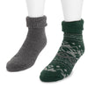 Green Fairisle Grey