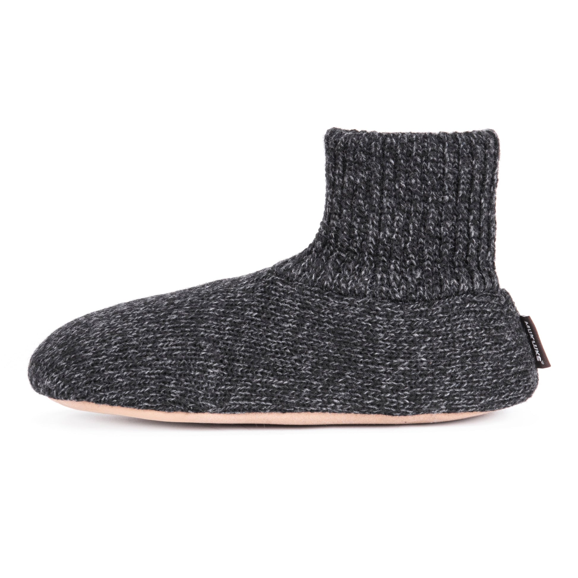 Muk Luks Morty Ragg Wool Slipper Sock