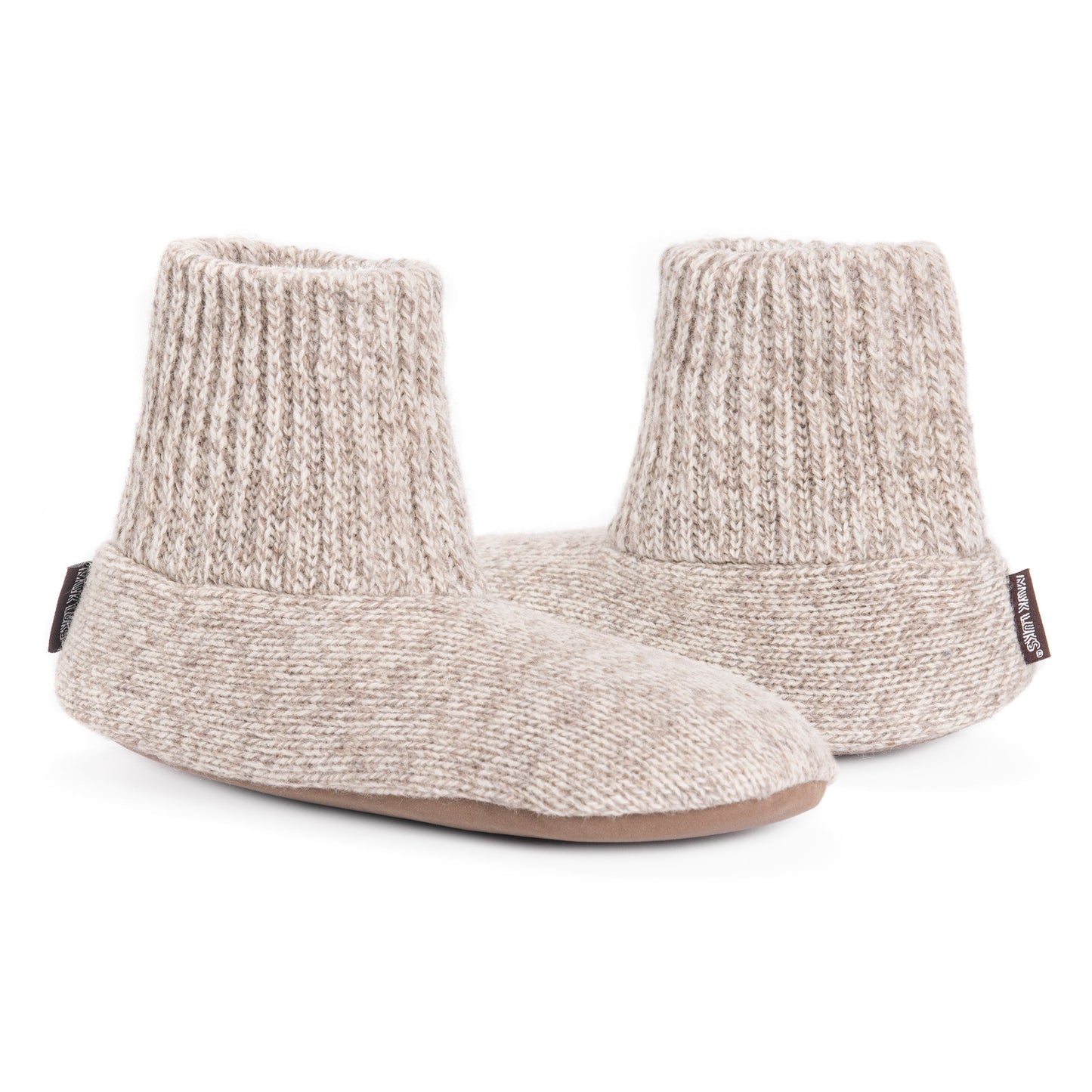 Muk Luks Morty Ragg Wool Slipper Sock