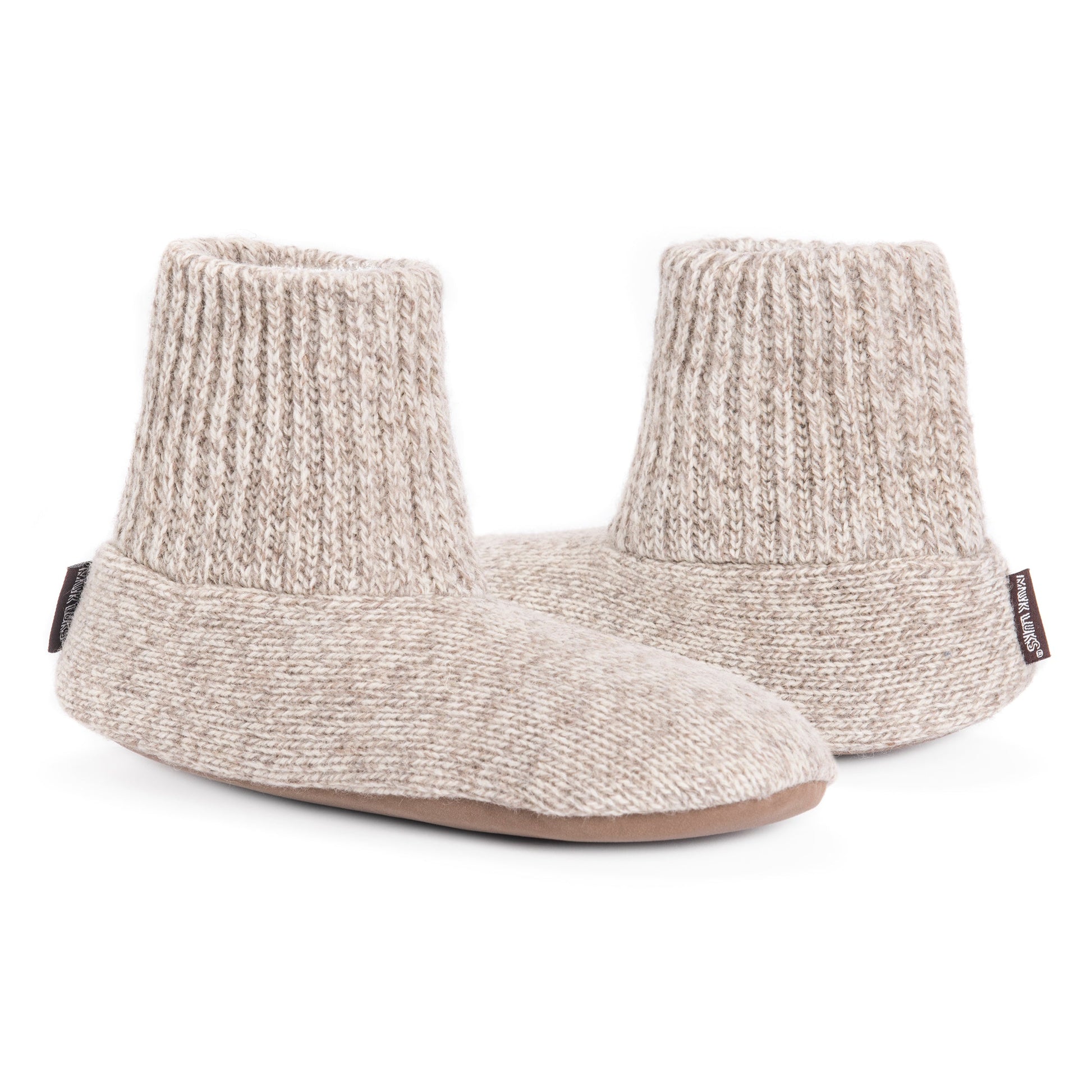 Muk Luks Morty Ragg Wool Slipper Sock