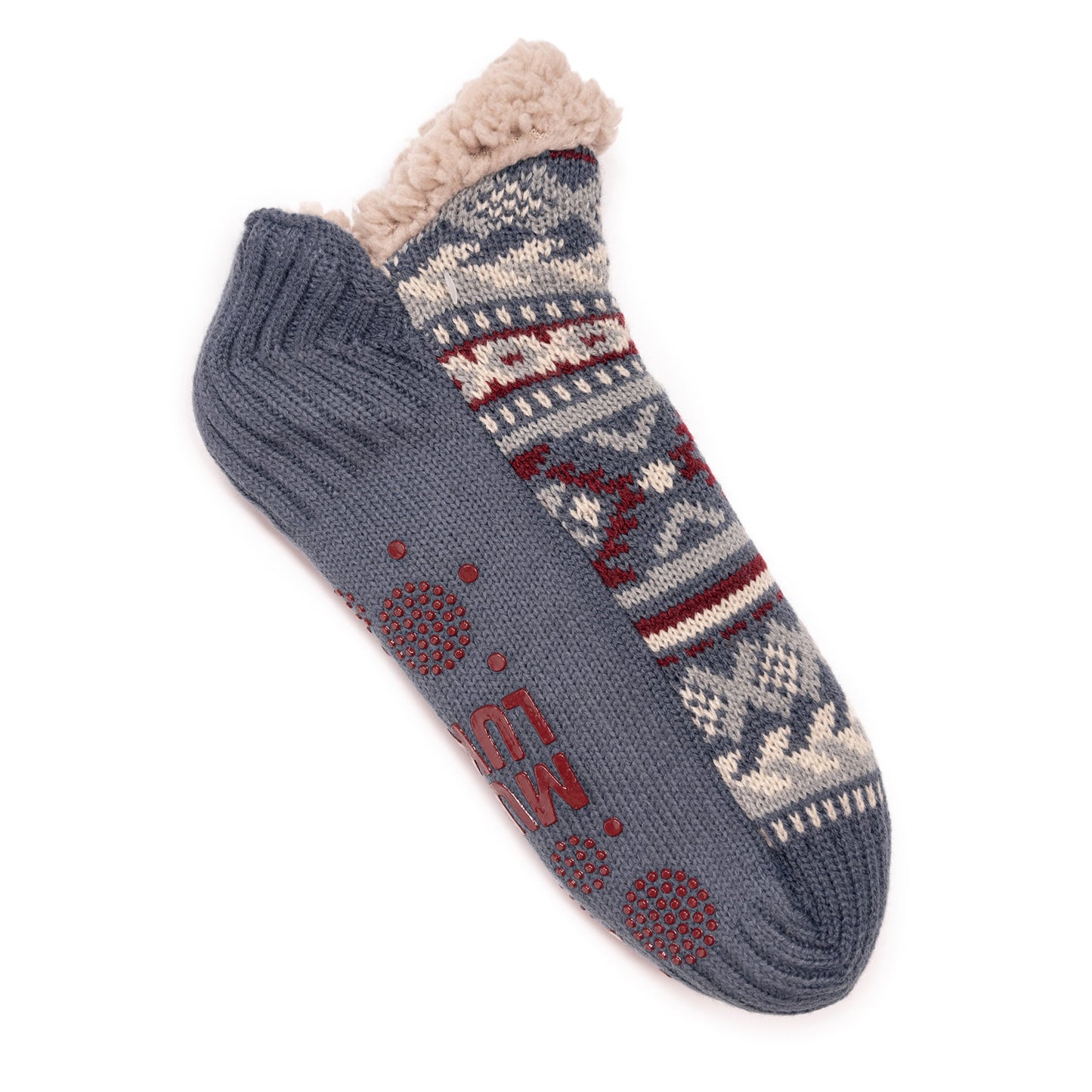Muk Luks Short Ankle Cabin Sock