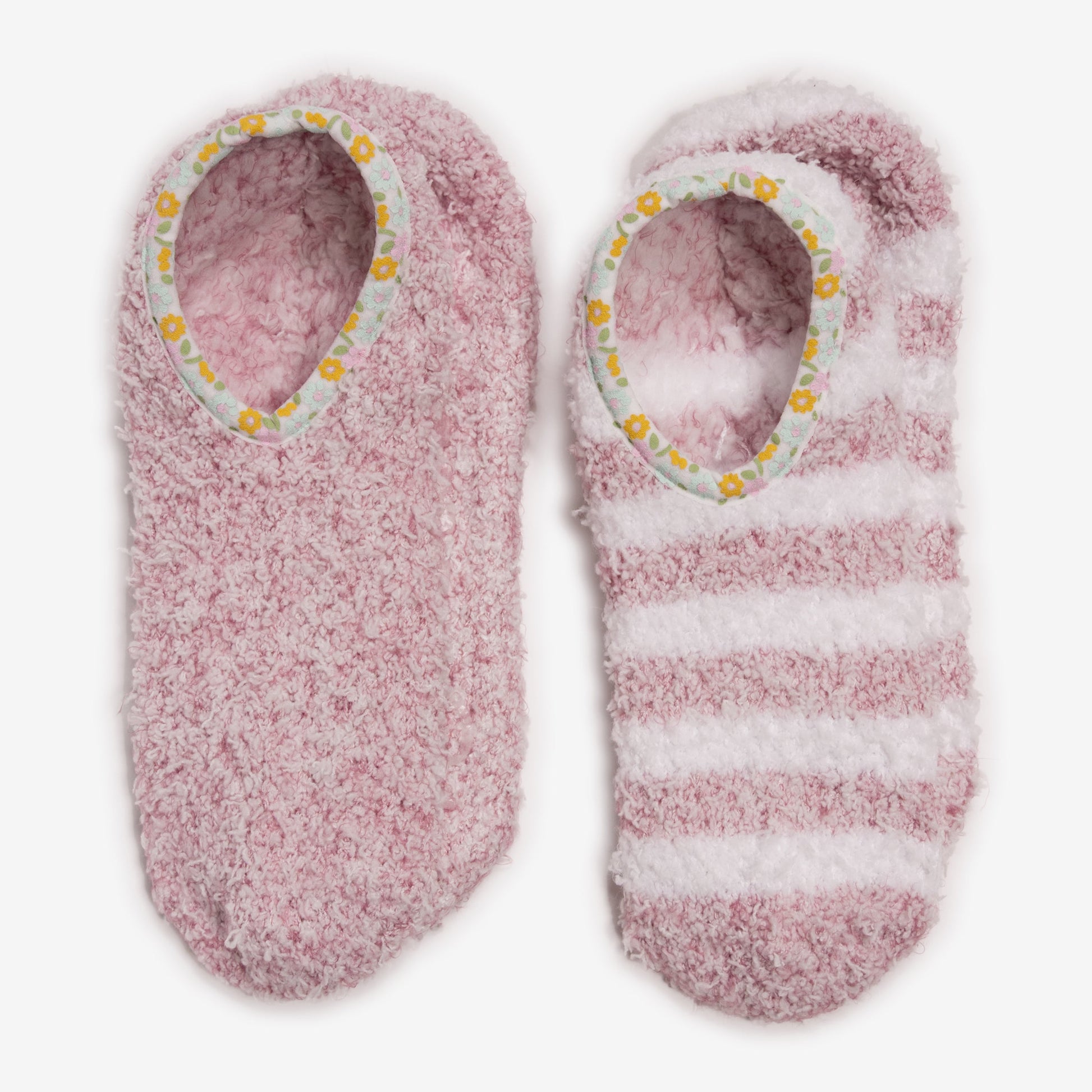 Muk Luks Insulated Ballerina Slippers Grey Snowflake