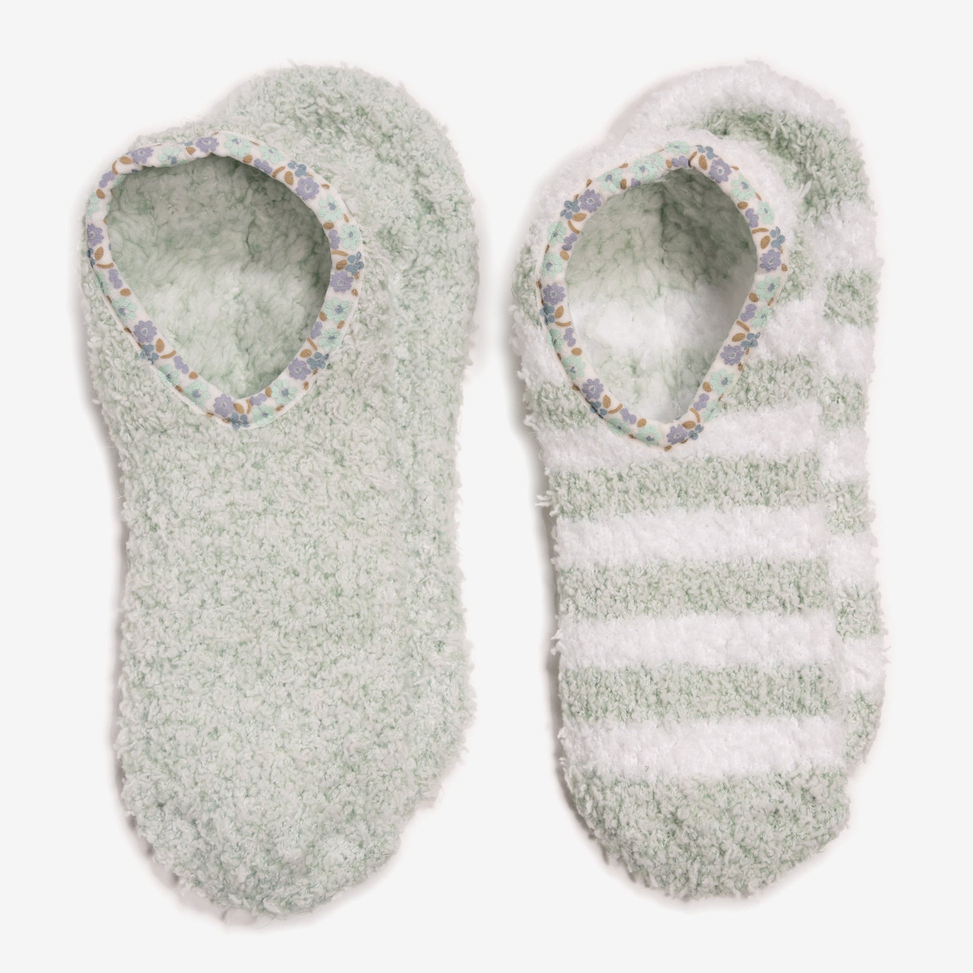 Muk Luks Insulated Ballerina Slippers Grey Snowflake