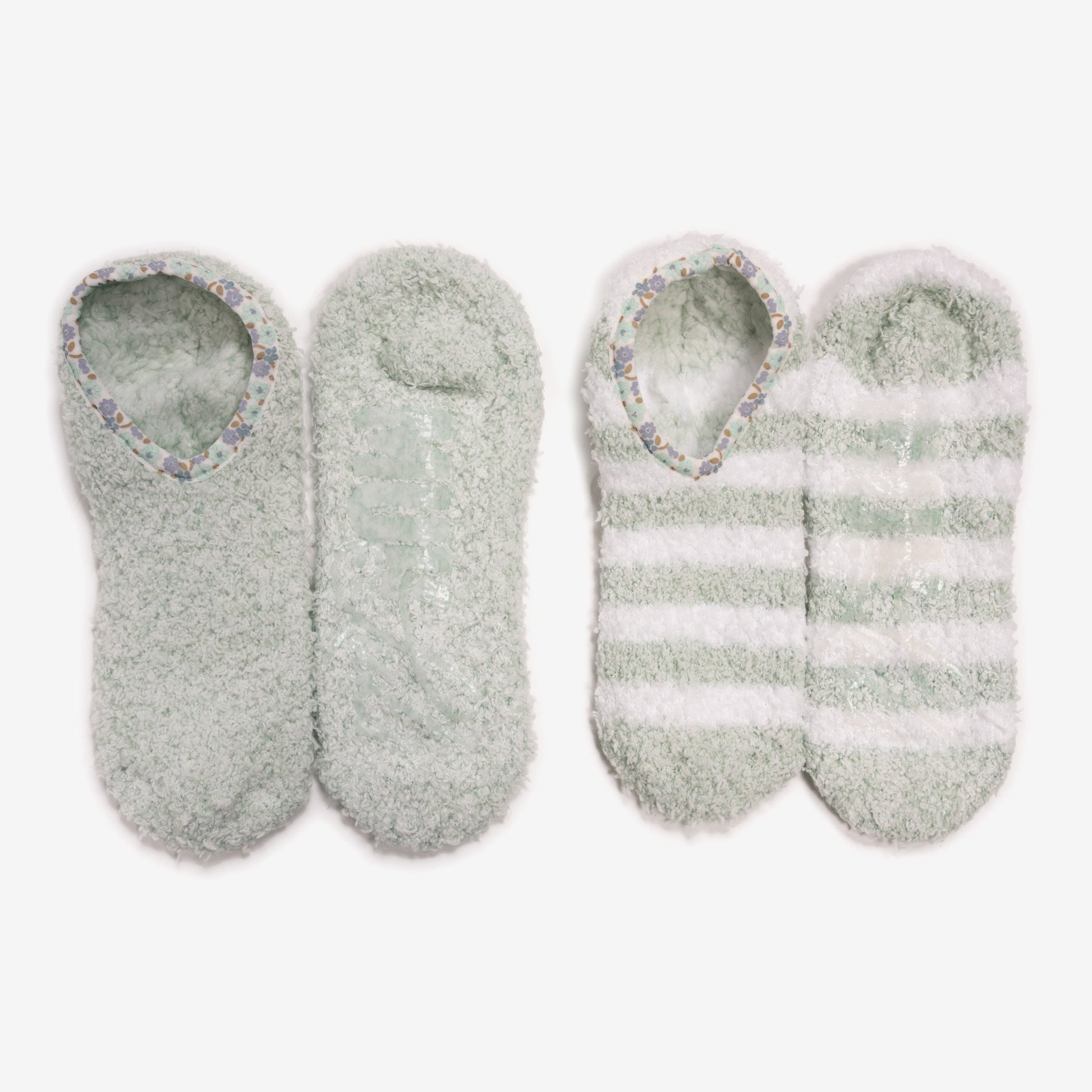 Muk Luks Insulated Ballerina Slippers Grey Snowflake