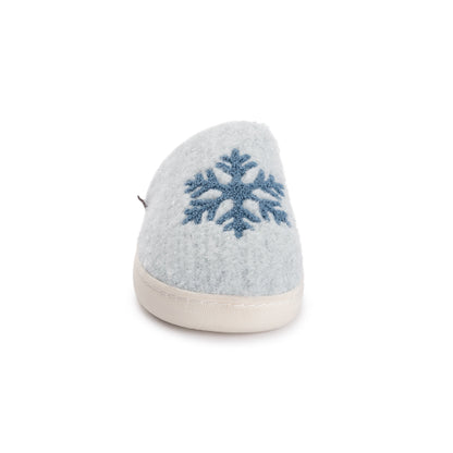 Muk Luks Joss Seasonal Print Scuff Slippers