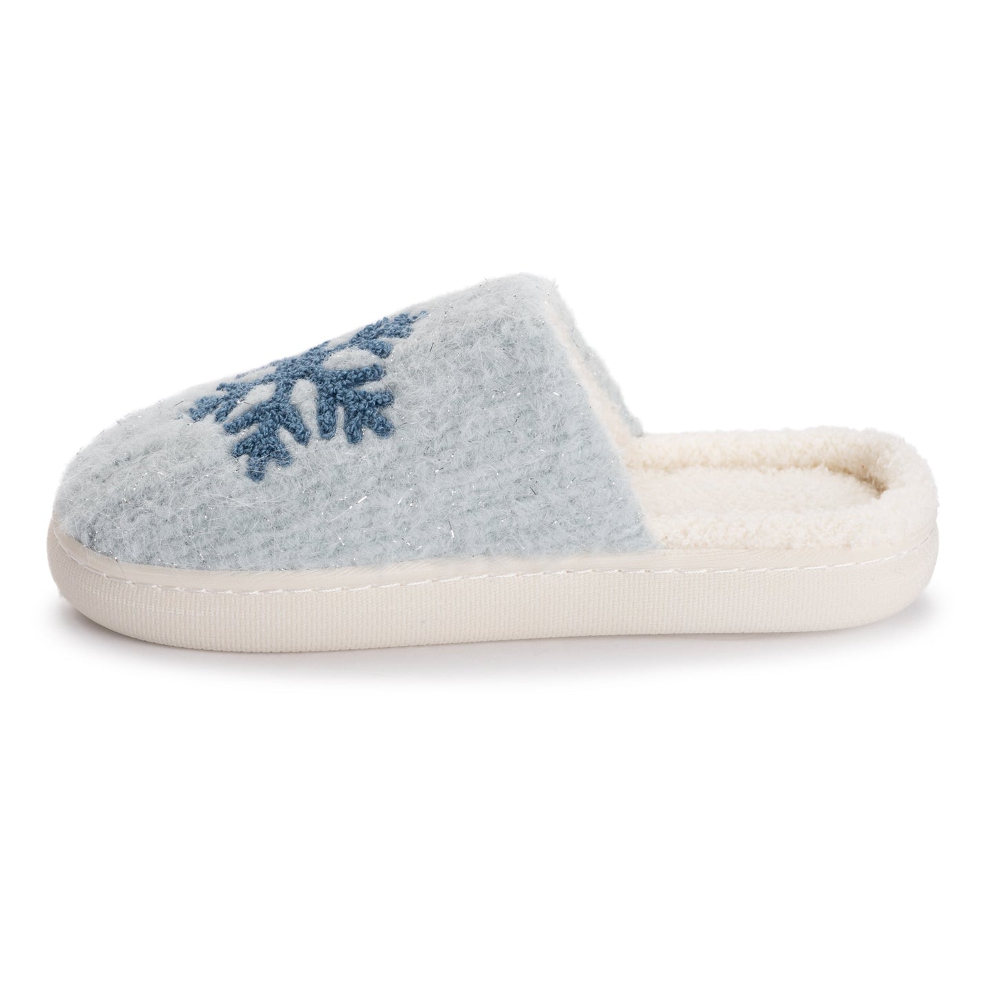 Muk Luks Joss Seasonal Print Scuff Slippers