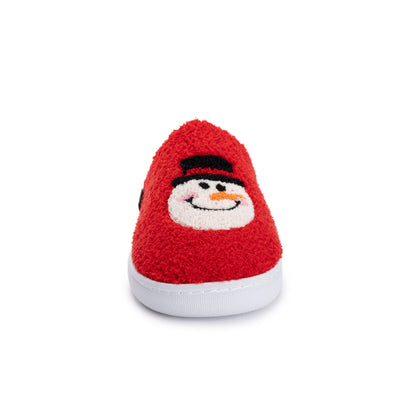 Muk Luks Joss Seasonal Print Scuff Slippers