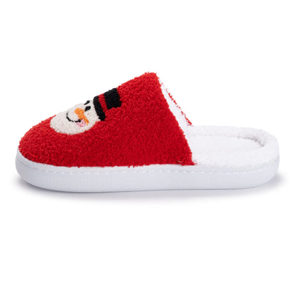 Muk Luks Joss Seasonal Print Scuff Slippers