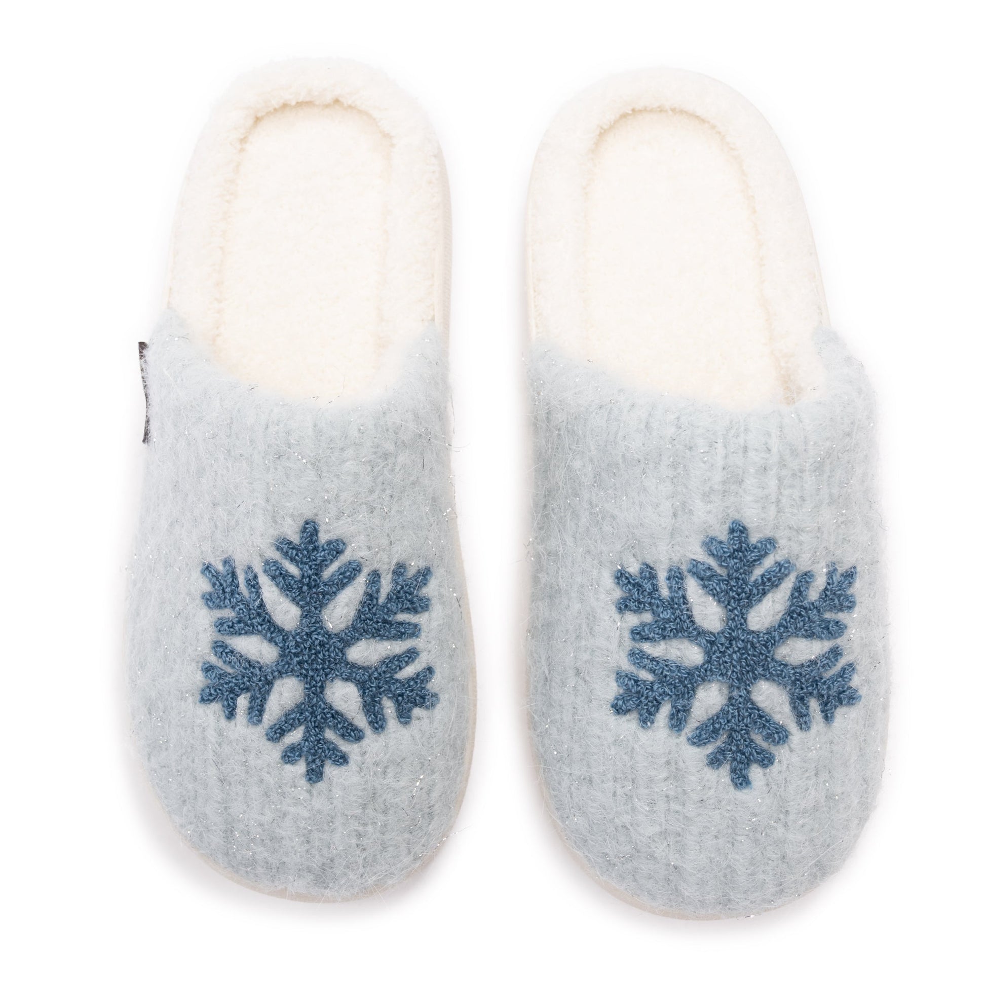 Muk Luks Joss Seasonal Print Scuff Slippers