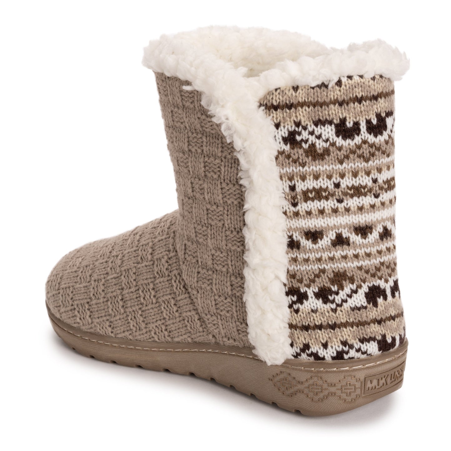 Muk Luks Cadee Contour Bootie Slippers