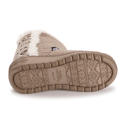 Muk Luks Cadee Contour Bootie Slippers