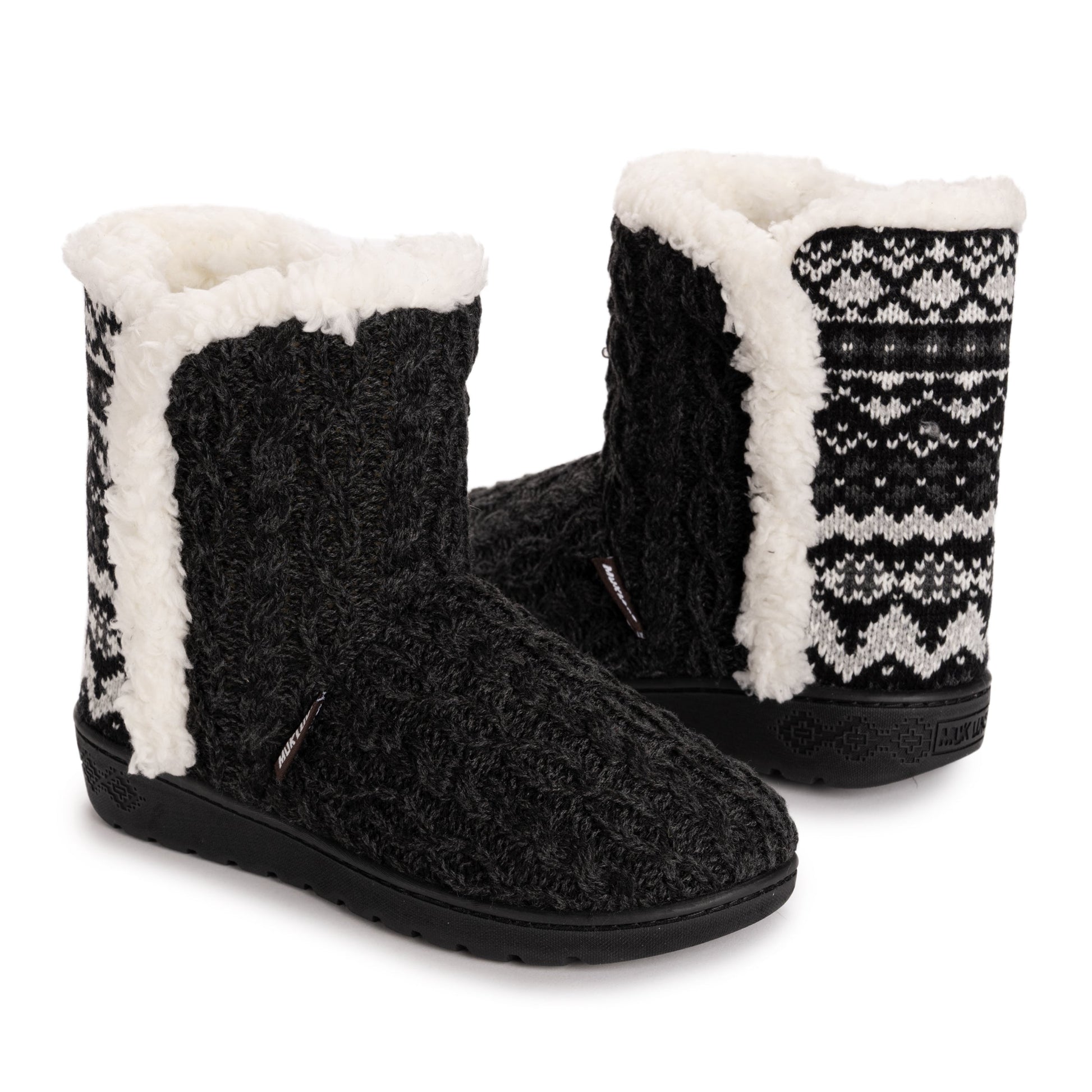 Muk Luks Cadee Contour Bootie Slippers