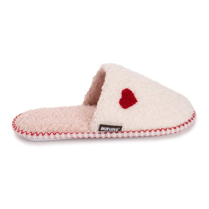 Muk Luks Novelty Punch Needle Scuff