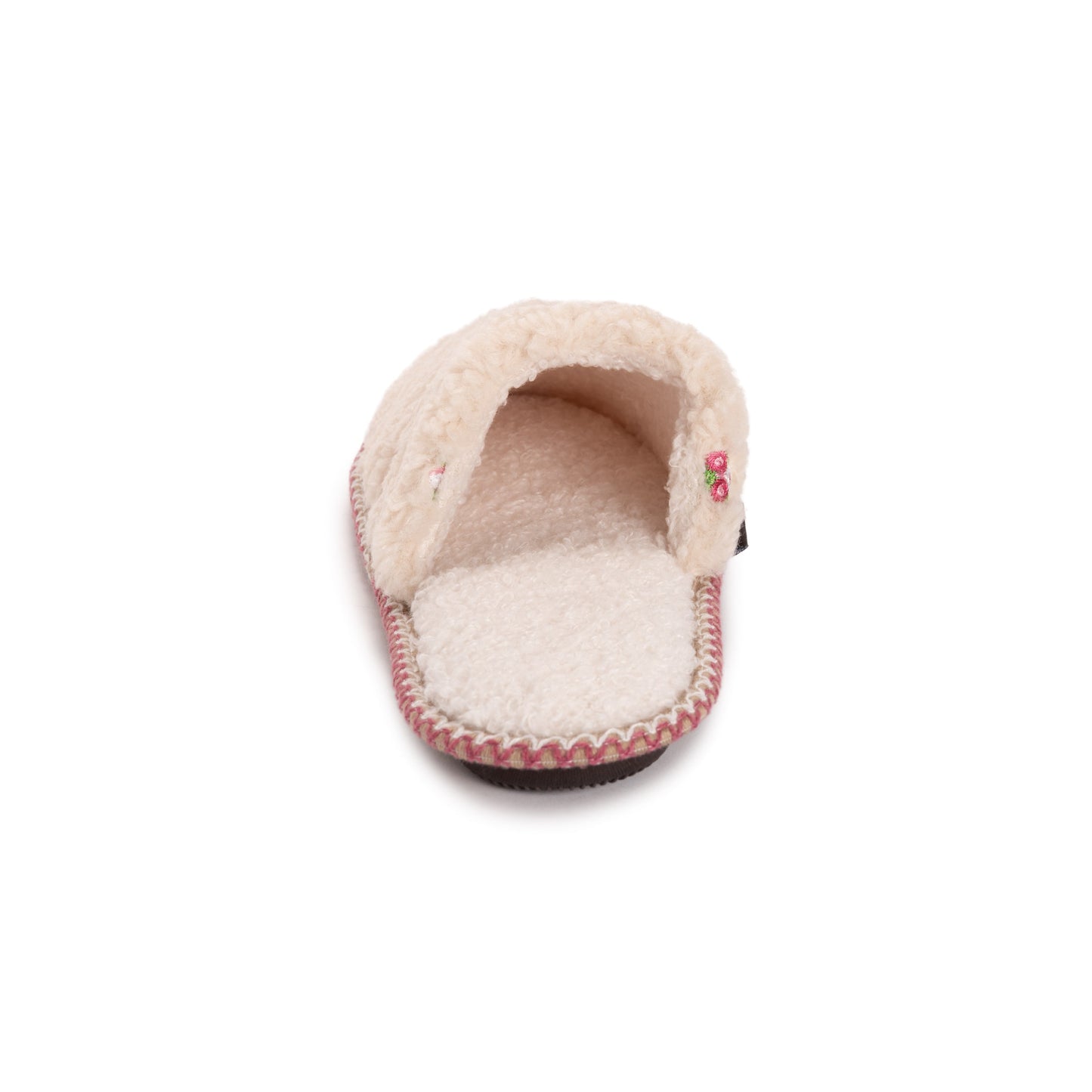 Muk Luks Novelty Punch Needle Scuff