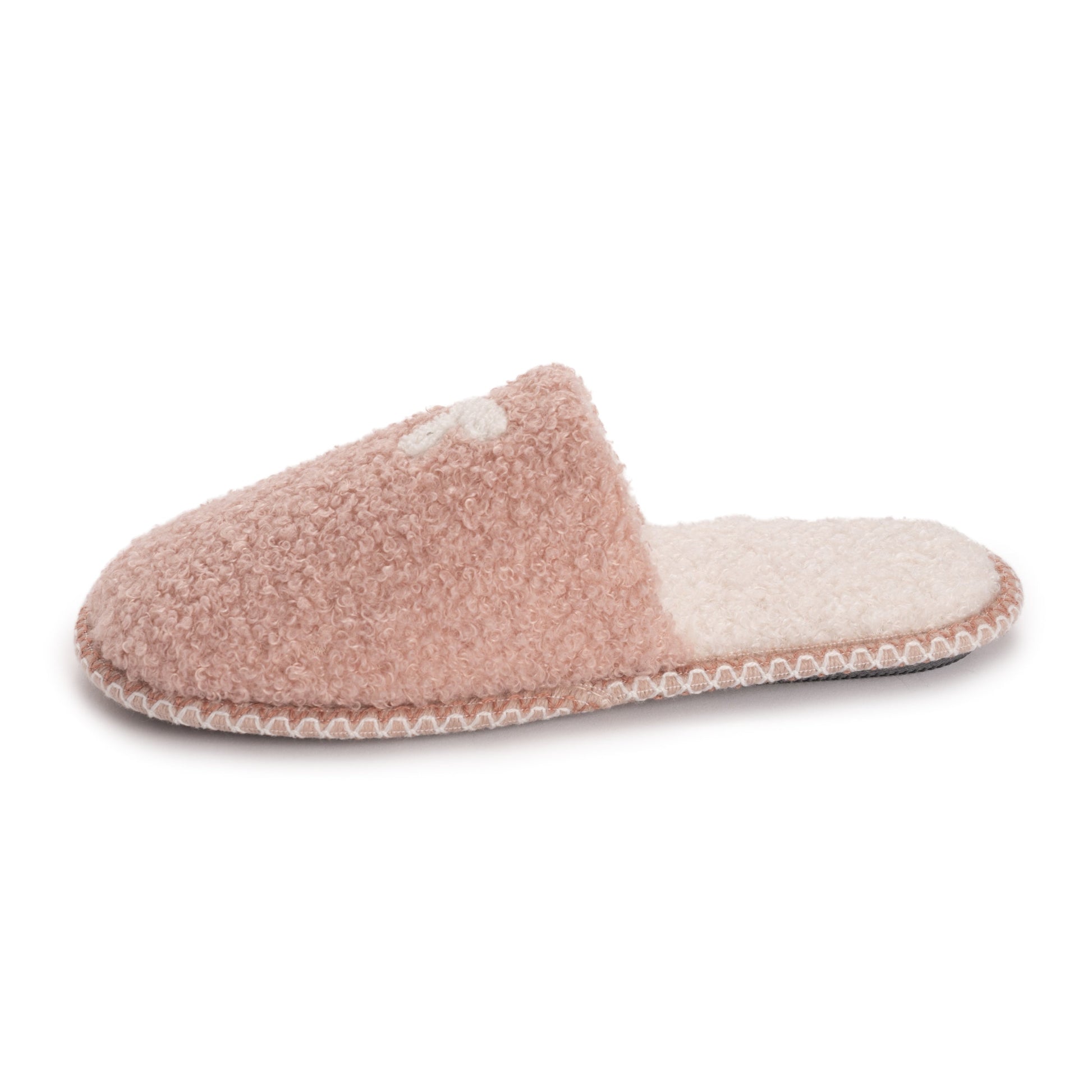 Muk Luks Novelty Punch Needle Scuff