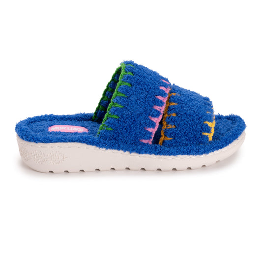 Muk Luks Platform Slipper Pink