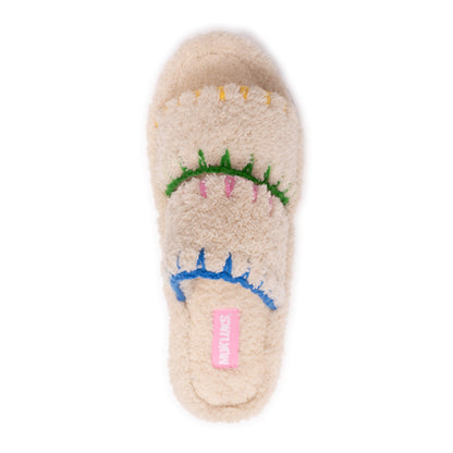 Muk Luks Platform Slipper Pink