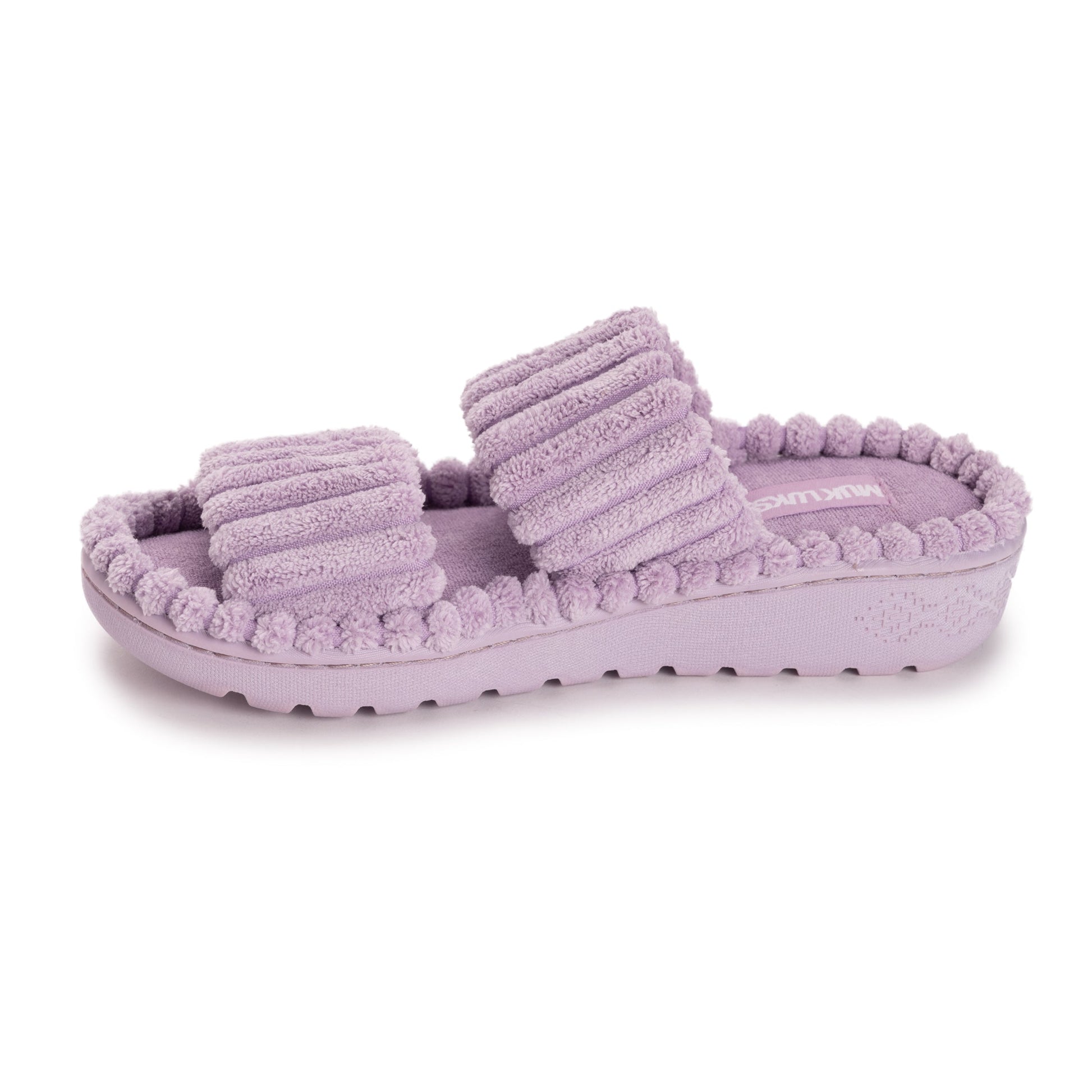 Muk Luks Platform Slipper Pink