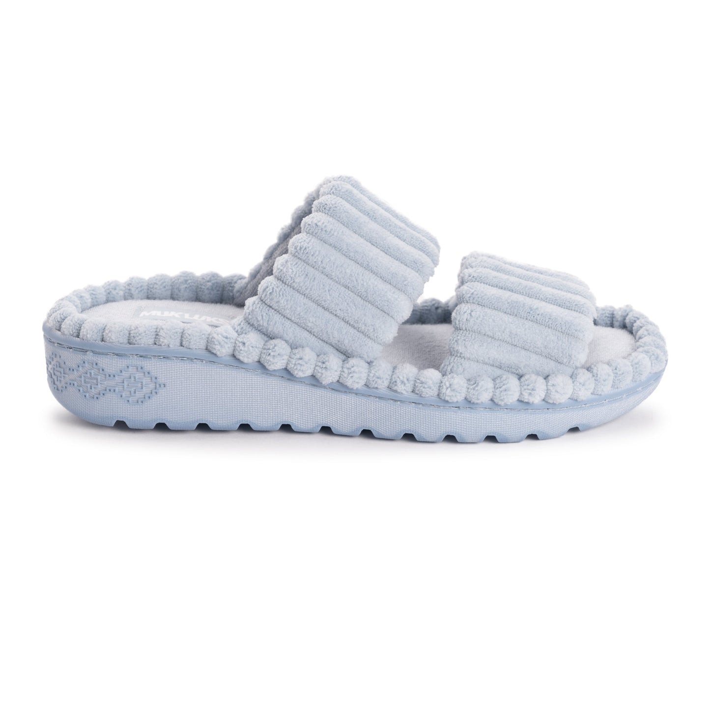 Muk Luks Platform Slipper Pink
