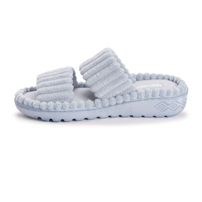 Muk Luks Platform Slipper Pink