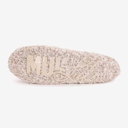 Muk Luks Insulated Ballerina Slippers Grey Snowflake