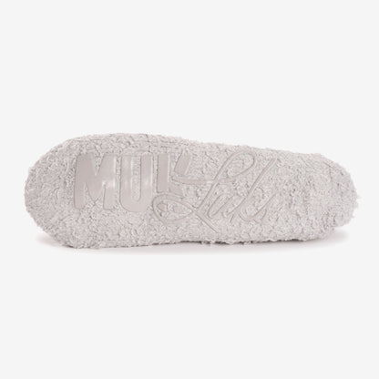 Muk Luks Insulated Ballerina Slippers Grey Snowflake