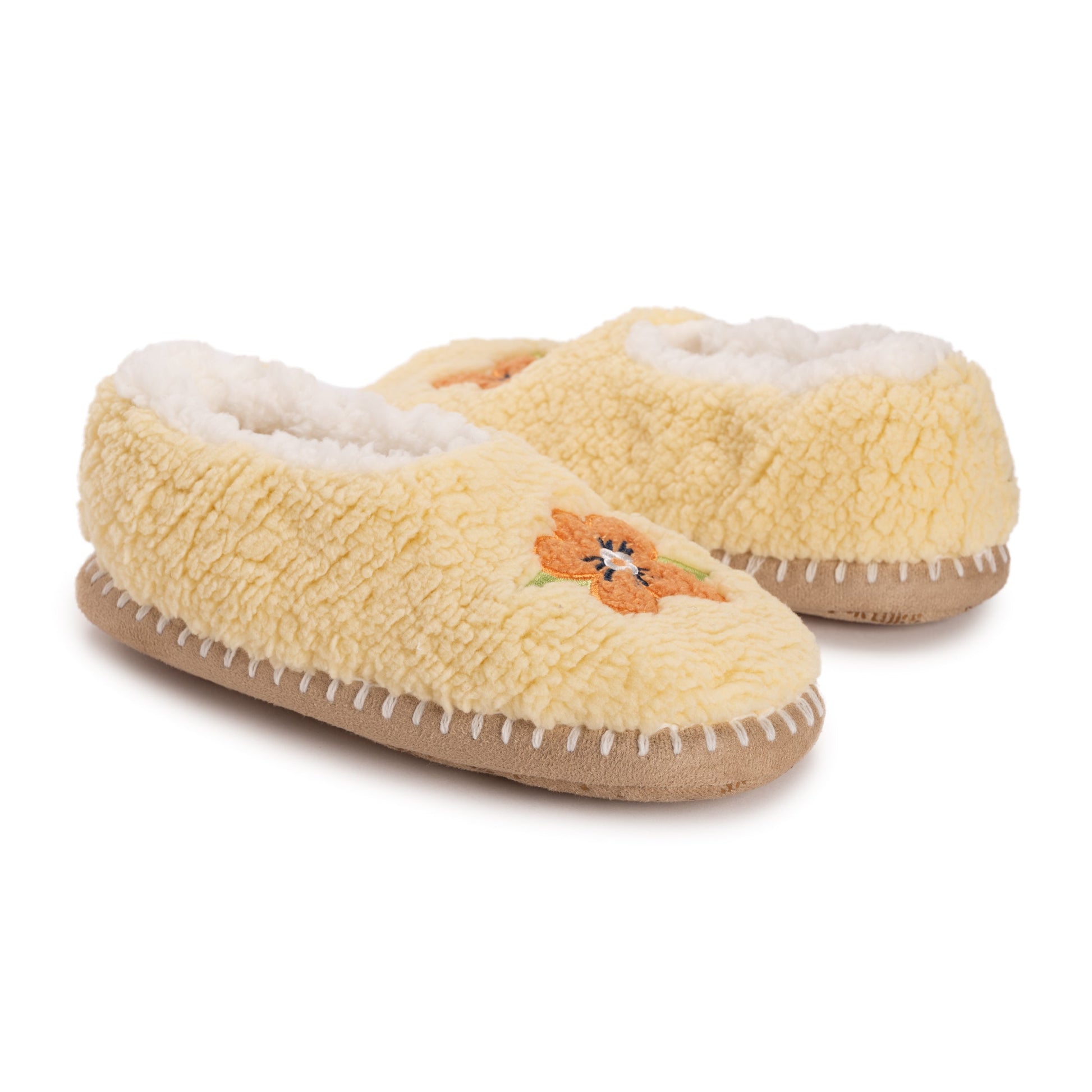 Muk Luks Sherpa Ballerina with Applique