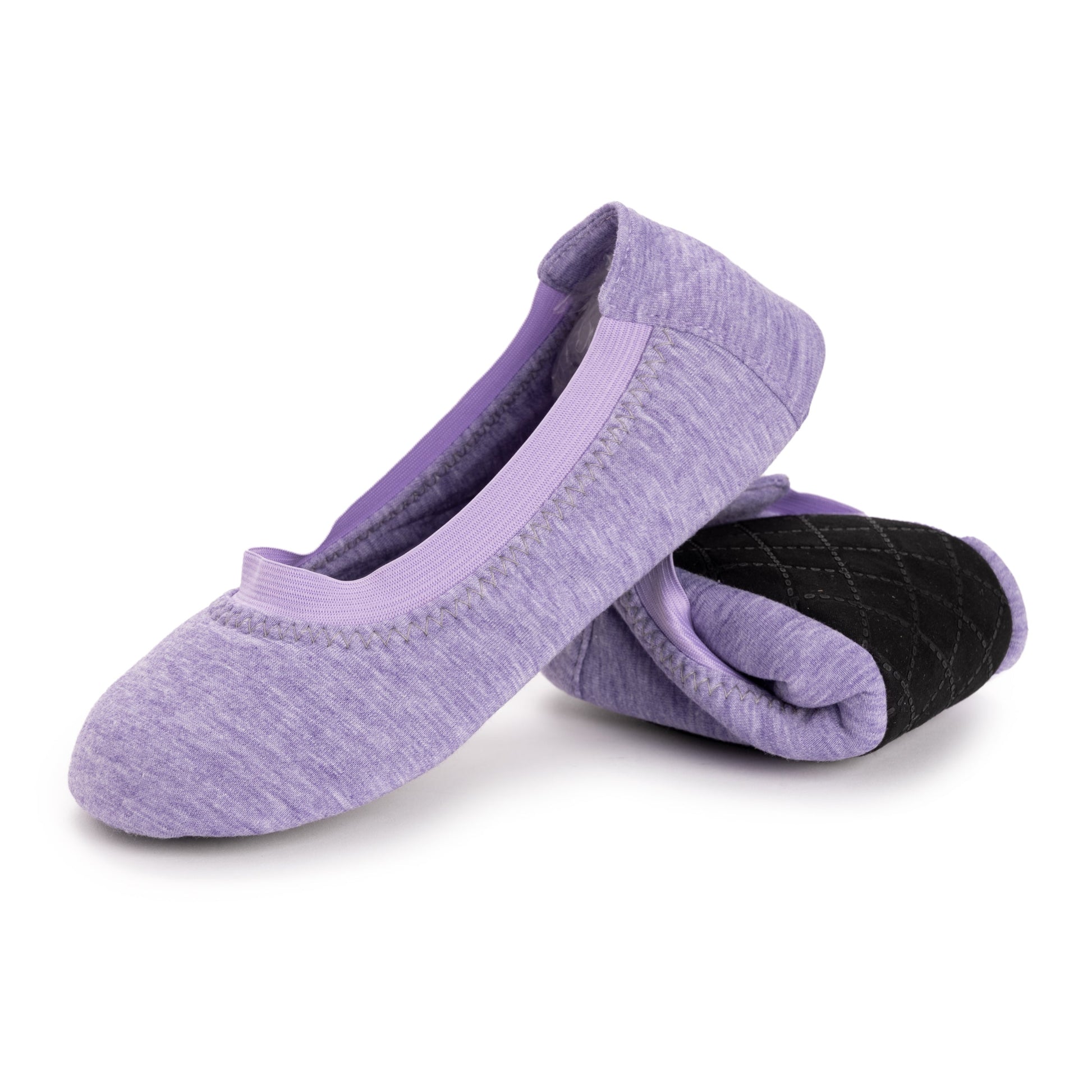 Muk Luks 2 Pack Travel Ballerina Set Black