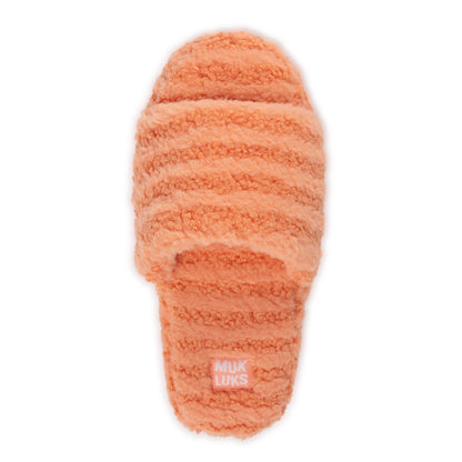 Muk Luks Orla Slide Slipper in Sunny Yellow
